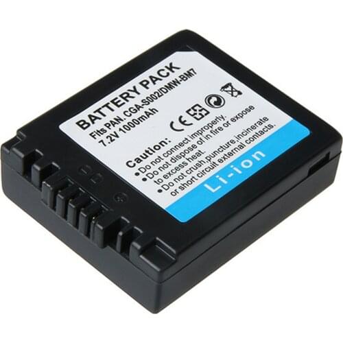 Battery Pack for Panasonic Lumix DMC-FZ1, DMC-FZ2, DMC-FZ3, DMC-FZ4, DMC-FZ5, DMC-FZ10, DMC-FZ15, DMC-FZ20, FZ20K Digital Camera