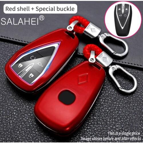 ABS Car Remote Key Case Cover For Changan CS35 Plus CS55 Plus CS75 Plus 2019 2020 3/4/5 Buttons Car Key Protect Holder Accessory