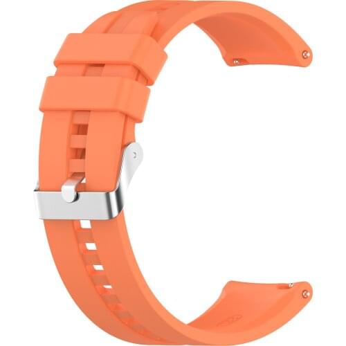 Coloful Sport Smart Watch Silicone Strap 22mm Width Replacement Watch Band For Women Men Wrist Strap