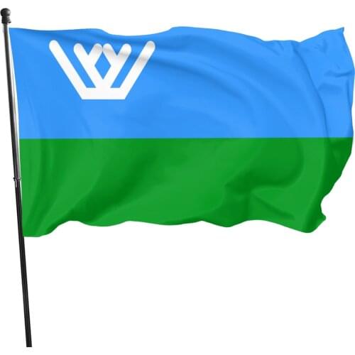 Flag Of Khanty-Mansi Autonomous Okrug 90x150cm