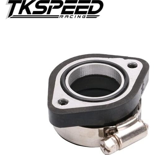 Motorcycle Pit Dirt Bike Carburetor Rubber Adapter Inlet Intake Pipe For MIKUNI VM24 OKO KEIHIN PE28 28mm 30mm