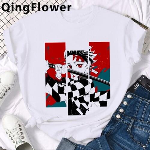 Demon Slayer Inosuke Nezuko Anime Rengoku Zenitsu Kimetsu No Yaiba men white t shirt grunge clothes t shirt white t shirt