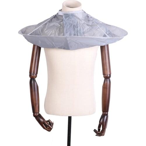 Adjusts To Fit Neck Salon Hair Cutting Cape Cloak Family Hair Cutting Trimming Cover Umbrella Haircut Tool