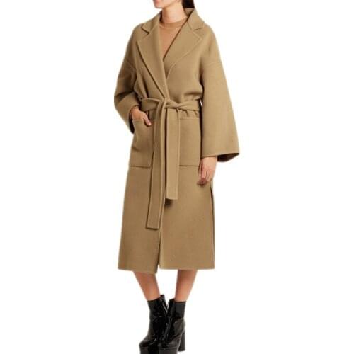 NANCYLIM Womens Camel Coats
