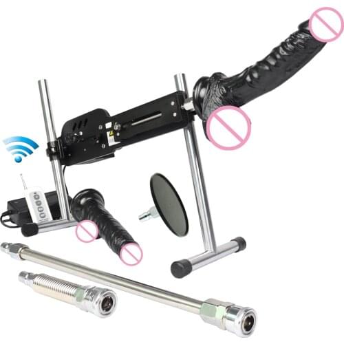 NEW Sex Machine For Women And Men Vibrator Remote Control Powerful Automatic Retractable Masturbation Love Machines With Dildos