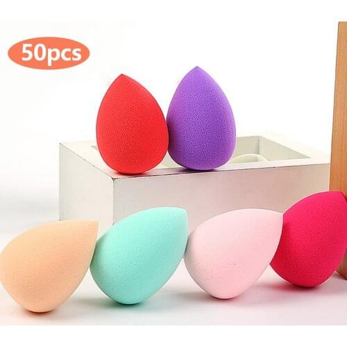 Wholesale Mini Makeup Sponge Water Drop Shape Makeup Soft Foundation puff Concealer Flawless Mixed cosmetic makeup sponge