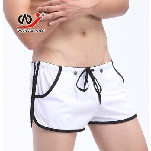 Sexy Mens Underwear Boxer Trunks Gay Penis Pouch Home Sleepwear High Quality Man home Underwear Boxer Shorts Sleepwear