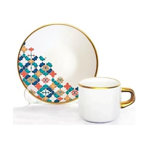 Focus Turkish Coffee Set 12 Pieces İllizyon