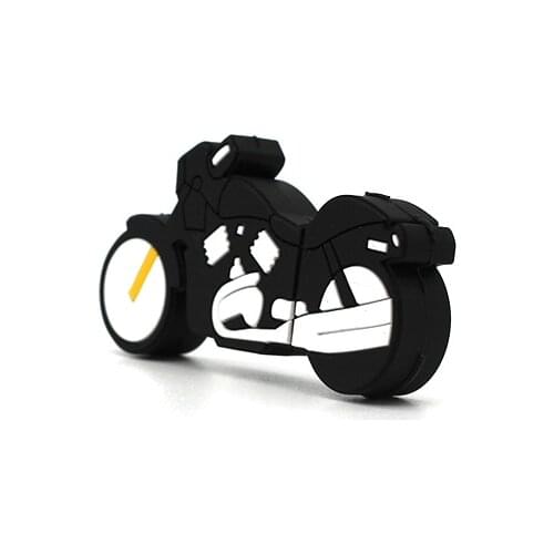 New Style Motorcycle Usb Flash Drive 4G 8G 16G 32GB 64G Memory Stick Pen Drive Cartoon Cool Racing PenDrive mini gifts for boy