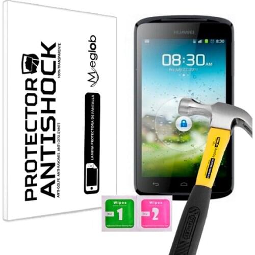 Protector de Pantalla Anti-Shock Anti-Golpe Anti-arañazos Compatible con Huawei Ascend G500