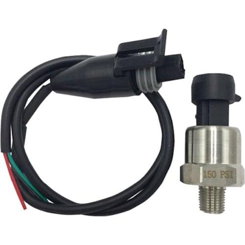 1/8" 1/4" NPT BSPT Male Pressure Transducer Pressure Transmitter Transducer Sensor 5-2500 PSI
