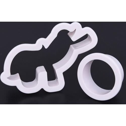 1Set Cartoon Carousel Plastic Cake Mold Fondant Chocolate Decoration Cookie Cutter Baking Chocolate Cake mold Baking Pastry Tool