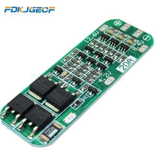 10pcs 3S 20A Li-ion Lithium Battery 18650 Charger Protection Board PCB BMS 12.6V Cell Charging Protecting Module