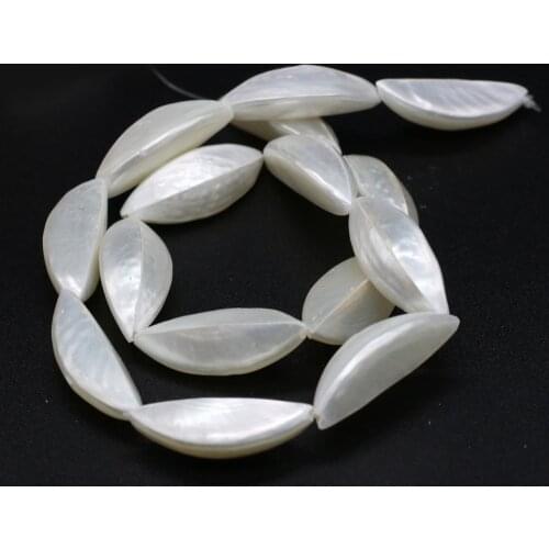 2021 New Natural Sea Shell Beads White Trochus Shell Loose Beads for Jewelry Making DIY Charm Necklace Bracelet Accessories Gift