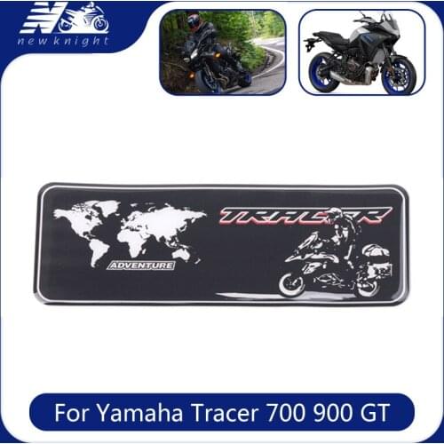 For Yamaha Tracer700 900 GT Motorcycle Trunk Luggage Aluminum Case 3D Sticker Body Decal Tank Pad Protector Fairing Emblem Badge