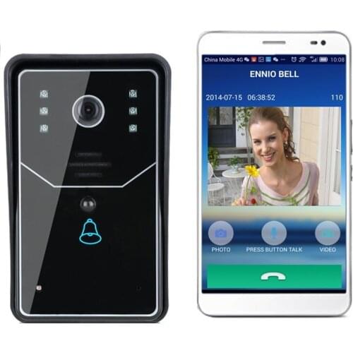Wireless WIFI Video Door Phone Doorbell Intercom System Night Vision Waterproof