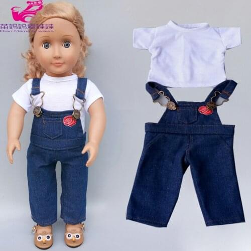 17 inch baby Doll boy clothes trousers 18" 45cm girl og american dolls clothes pants outfit