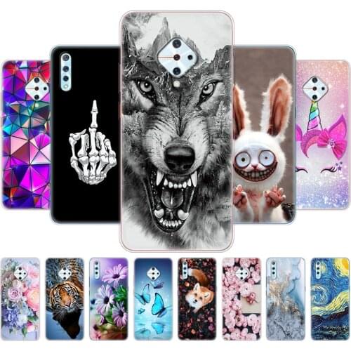 For VIVO V17 Phone Cases on Vivo V17 Neo V 17 V17Neo VIVOV17 back Cover Silicon Soft TPU Back Coque Protective 6.38 Inch Shell
