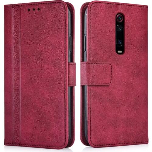 Luxury Flip Wallet Leather Case for Xiaomi Mi 9T Pro Magnetic Book Protect Phone Back Cover