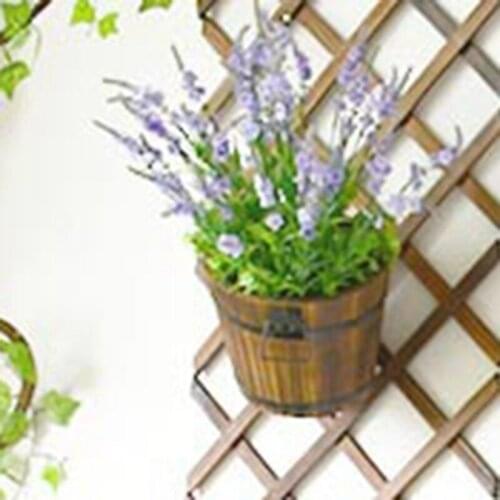 Wood Vines Climbing Frame Gardening Plant Retractable Artificial Garden Fence Expandable Faux Ivy Privacy Fence