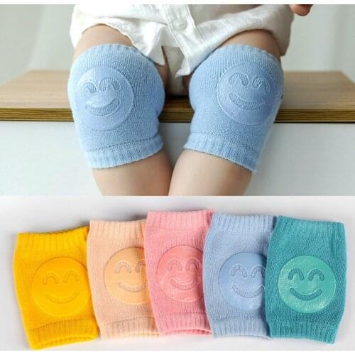 Kids Non Slip Crawling Elbow Knee Pads Infants Toddlers Socks Baby Kids Socks Safety For Infant Leg Protection Safety Accessorie