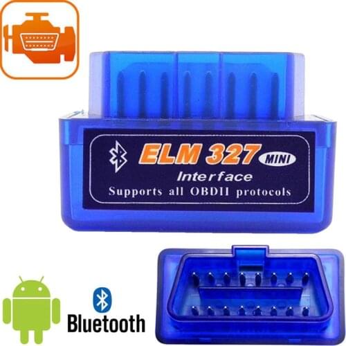 1pc ELM327 V1.5 Bluetooth OBD2 For Android/Torque Super Diagnostic Code Reader High Quality