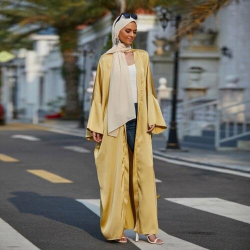 Lates Womens casual plus size cardigan robe, Dubai Popular robe