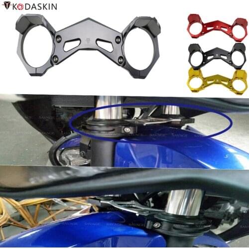 Motorcycle Front Fork Bracket CNC Shock Absorber Damper Balance Brace for YAMAHA YZF R25 R3 MT 25 MT 03 mt03 mt25 2014-2019