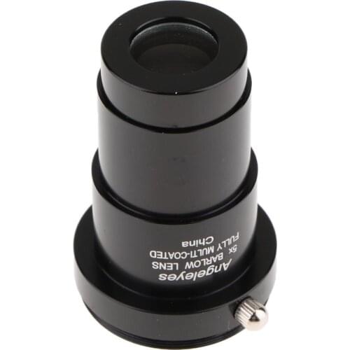 3X Barlow Lens for Celestron 102ED 130EQ CGX Telescope Eyepiece Multilayer HD Broadband Purple Film 1.25inch