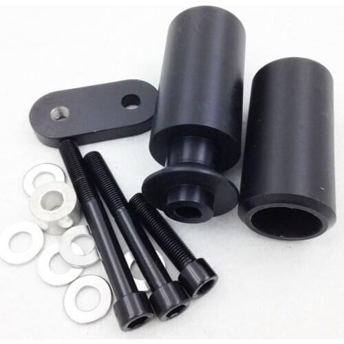 Motorcycle Black Frame Slider Crash Falling Protector For Yamaha YZF-R6 2006-2007