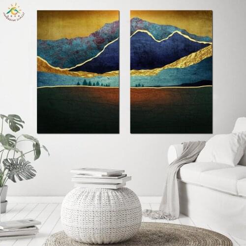 Landscape Mountains Love Wall Art Canvas Poster and Print Canvas Scroll Painting Wall Poster Nordic Poster Decoration for Home