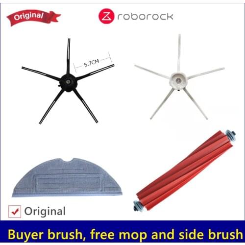 Roborock S7 S75 reinigung mopp staubsauger maschine seite pinsel mopp filter 100% original ersatzteile teile zubehör kit