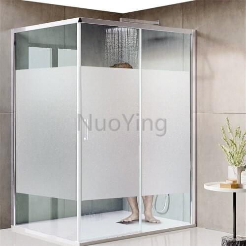 Sticker Self-adhesive Film Waterproof Frosted Glass Opaque Window Privacy Film Home Decoration Film Bedroom Bathroom Decoration