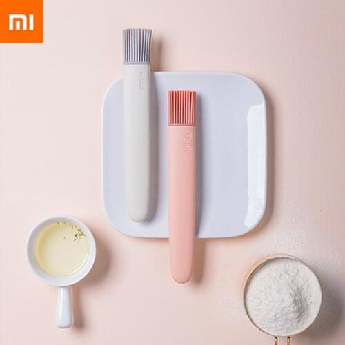 Xiaomi 1 piece of removable oil brush silicone baking barbecue applicator brush baking pan cooking kitchen tool outdoor camping
