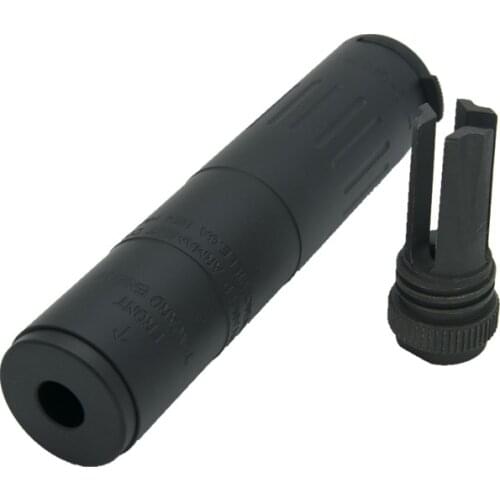 UNIONTAC M4-2000 556-SD Masada MK18 Airsoft Silence Full Metal Sound Suppresso L/22cm CCW QD 51T Comp Barre Extension