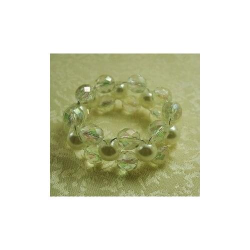 Beaded decoration napkin ring, napkin holder for wedding