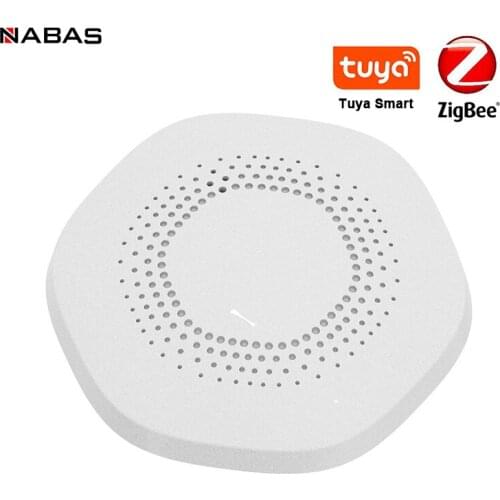 NABAS Tuya Smart ZigBee Smart Temperature And Humidity Sensor Works With Alexa Google Home Smart Home And ZigBee Hub