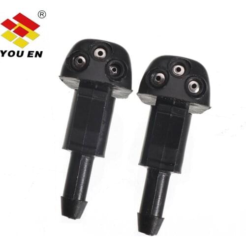 YOUEN 2PCS Plastic Auto Car Glass New Windshield Wiper Washer Nozzle Spray Jet For Honda/ACCORD Car Accessories