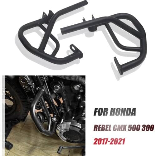 Motorcycle Engine Guard Bumper Crash Bar Body Frame Protector For Honda Rebel CMX 500 300 CMX500 CMX300 2017-2021