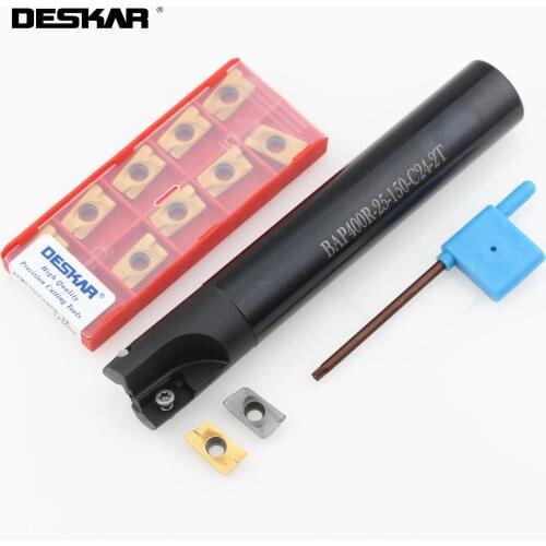 1PC BAP400R-25-150-C24-2T-H BAP400R-25-150-C25-2T-H +10PCS APMT1604PDER H2 M2 XM LF6018 CNC Lathe Tool Set Milling Cutter Parts