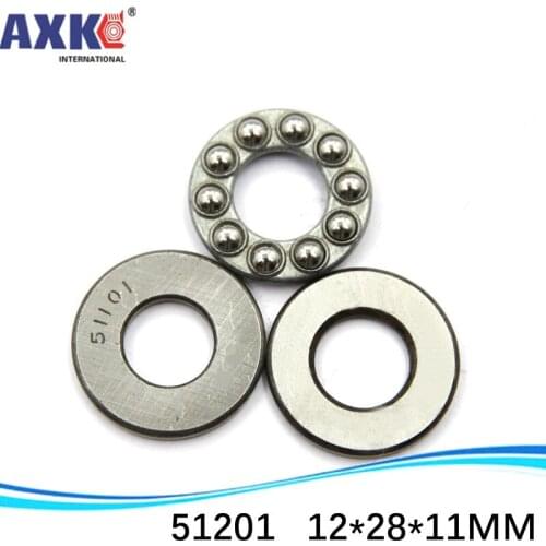 1pcs) Axial Ball Thrust Bearing 51201 12*28*11 mm Plane thrust ball bearing