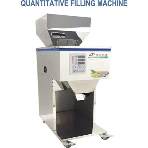10-999g Quantitative packaging machine Vertical Granular grain millet weighing packer ranules/mixed grain/powder filling machine