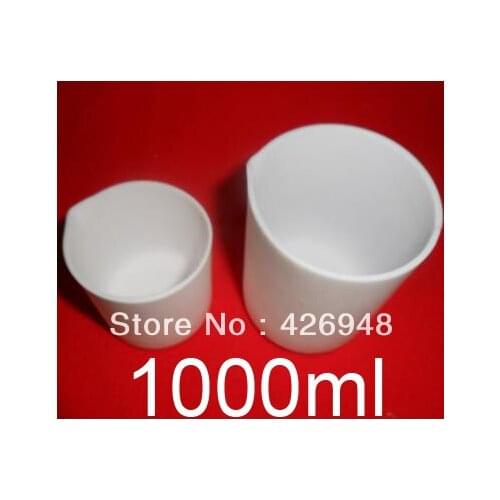1000ml,ETFE FEP beaker,1L F4 beakers,Chemistry Laboratory PTFE,Acid Alkali Resistance