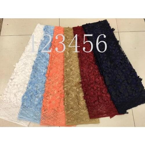 5yards/bag RFJJ03# Six colors maple leaves and beaded mesh wedding dress cloth for bridal wedding dress/sawing