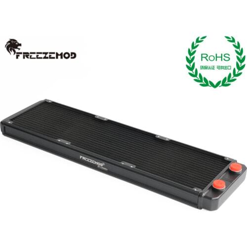 FREEZEMOD water cooling aluminum radiator beauty medical heat sink threaded port ROHS certification .SR-L360G14