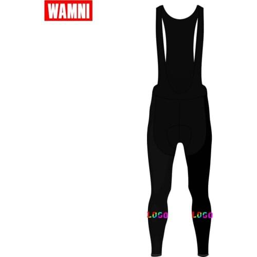 WAMNI Custom Cycling Jersey Pans Bike Team Men Women Mountain Bike Wear Customized Unique Bib Pants Bicycle Cycling Trousers