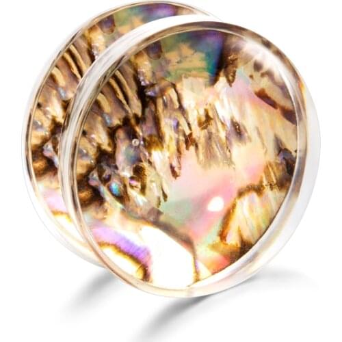 JUNLOWPY UV Ear Plugs Gauges Flesh Tunnel Acrylic Earring Stretcher Kit Tragus Earring Expander Sexy Helix Piercing Body Jewelry