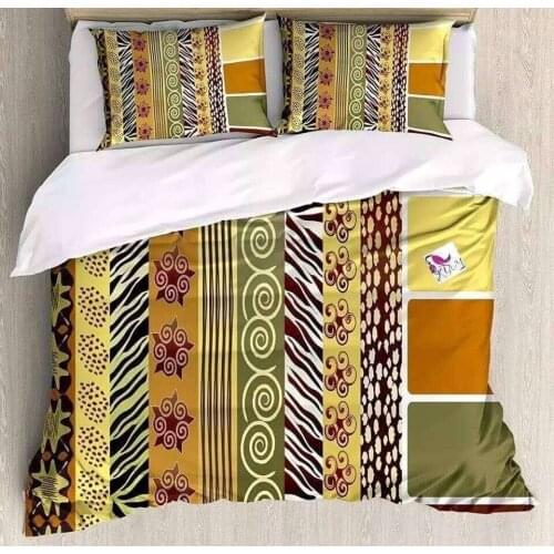 Africa Pattern 3D Printed Bedding Sets Ethnic African Bohemia Duvet Cover Set Twin Full Queen King Quilt Cover Bed Linen