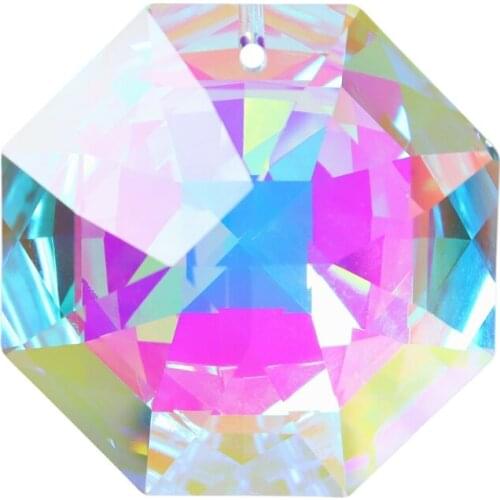 Colorful Crystal Chandelier Drops Pendants Prisms Hanging Glass Prisms Suncatcher Home Car Decor