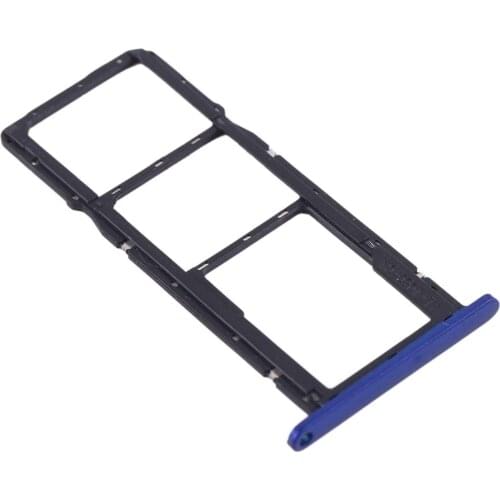 For Huawei Y5 2019 SIM Card Tray + SIM Card Tray + Micro SD Card Tray Sim Card Slot Holder Replacement Parts